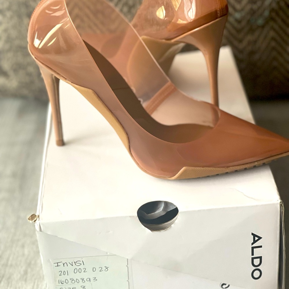 Also Invisi Heels Size 8
